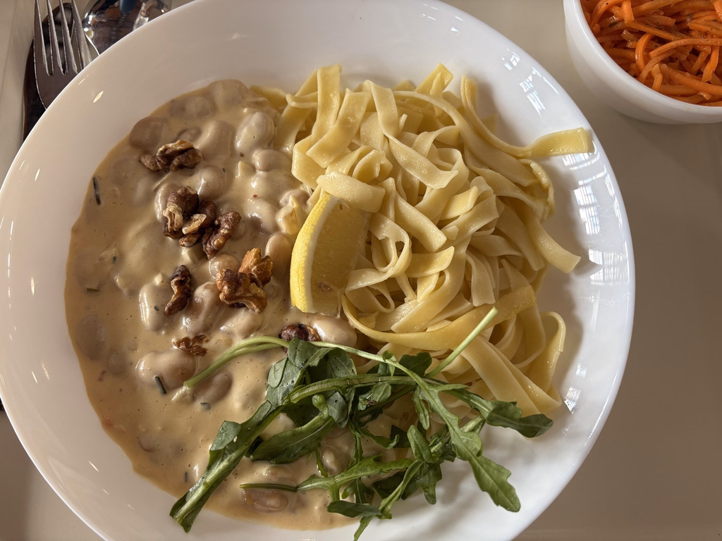 Weiße Bohnen Pasta mit Rosmarin und Zitrone - Image 1