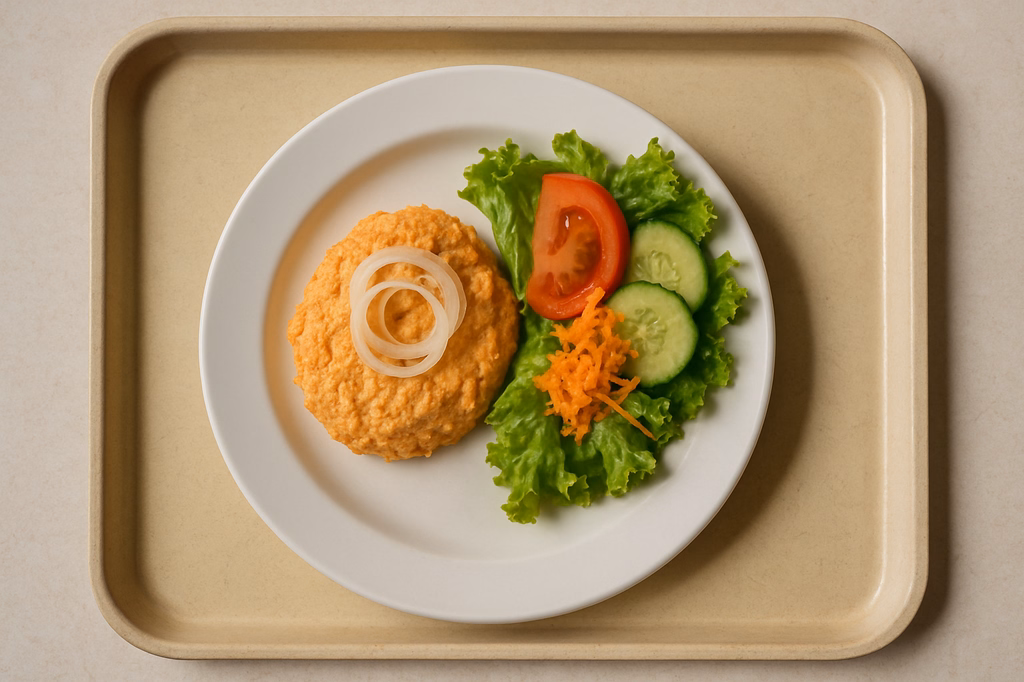 Obazda mit Salatgarnitur (AI Generated)