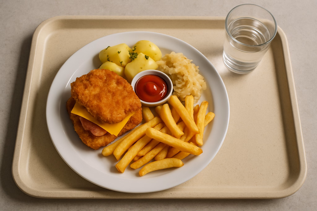 Double Down Chicken - Burger (AI Generated)
