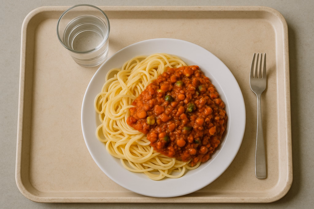 Spaghetti mit Gemüsebolognese (AI Generated)