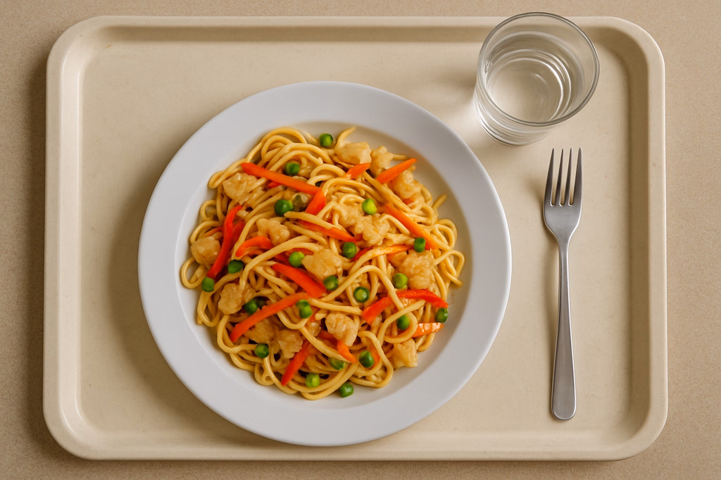 Nudelsalat "Asia" (AI Generated)