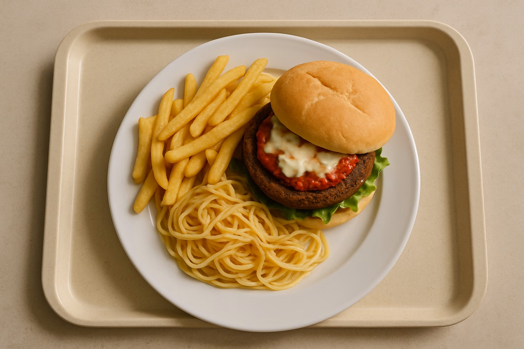 Veganer Burger "Italian Style" (AI Generated)
