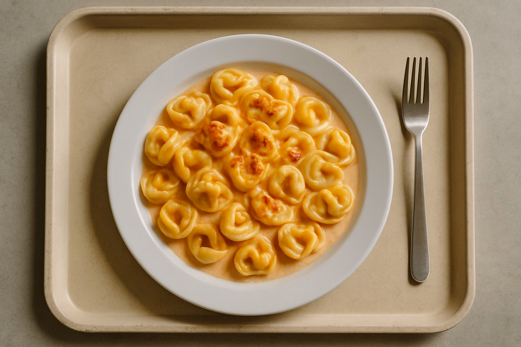 Tortellini in Sahnesoße al Forno (AI Generated)