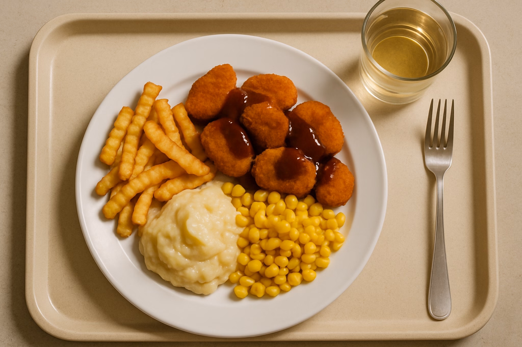 Chicken Nuggets "Honey - B.B.Q." (AI Generated)