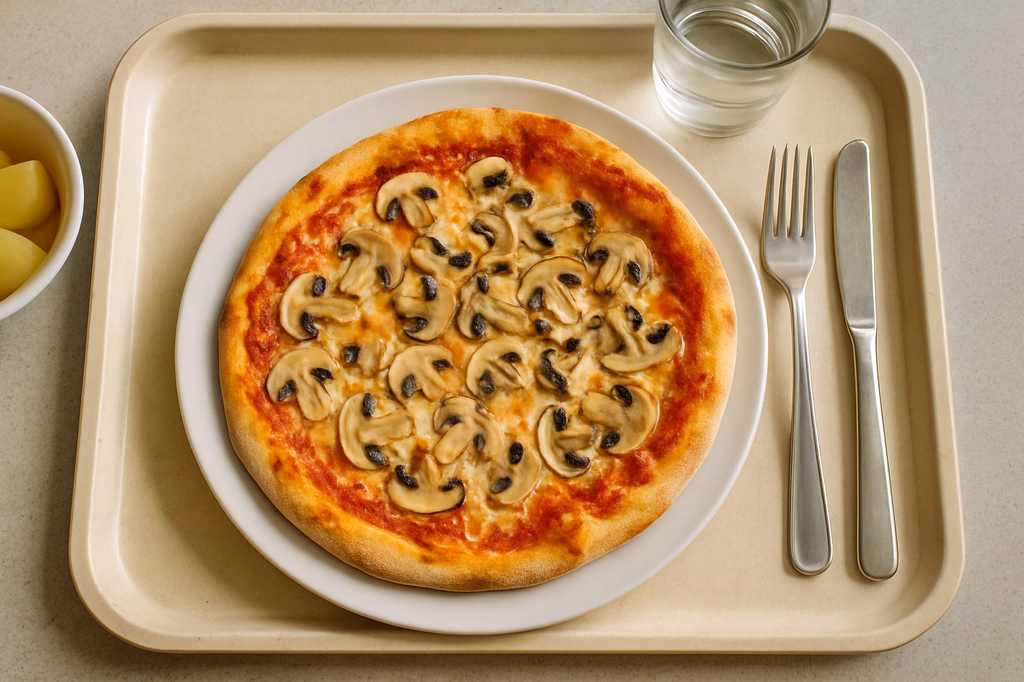 Pizza "Funghi" (AI Generated)