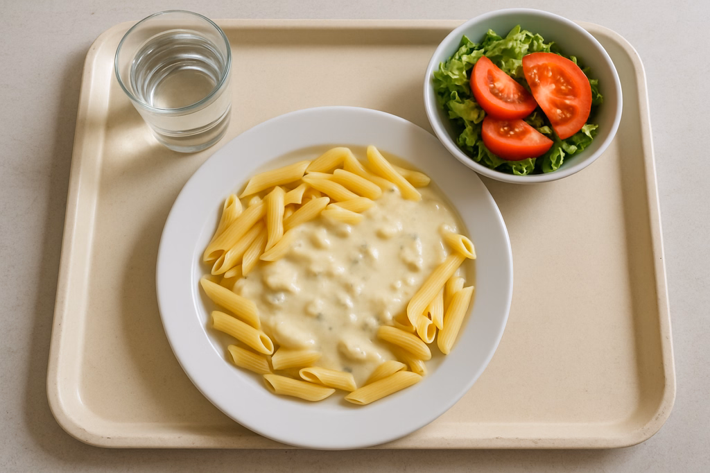 Pasta mit Gorgonzolasoße (AI Generated)