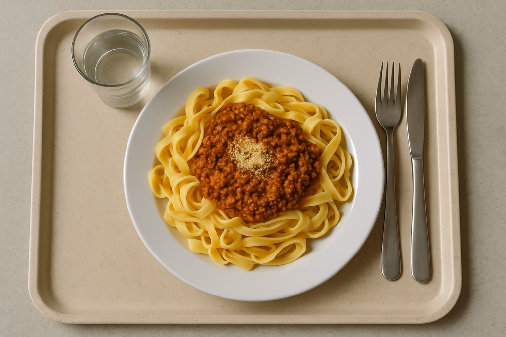 Tagliatelle "Bolognese" (AI Generated)