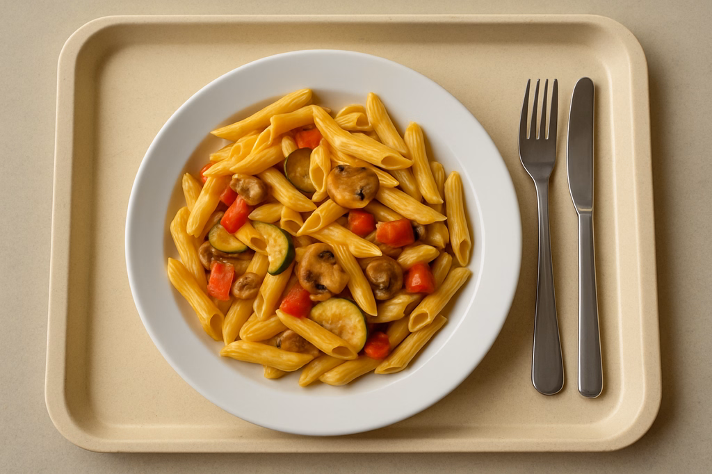 Nudelpfanne "Mediterrane" (AI Generated)