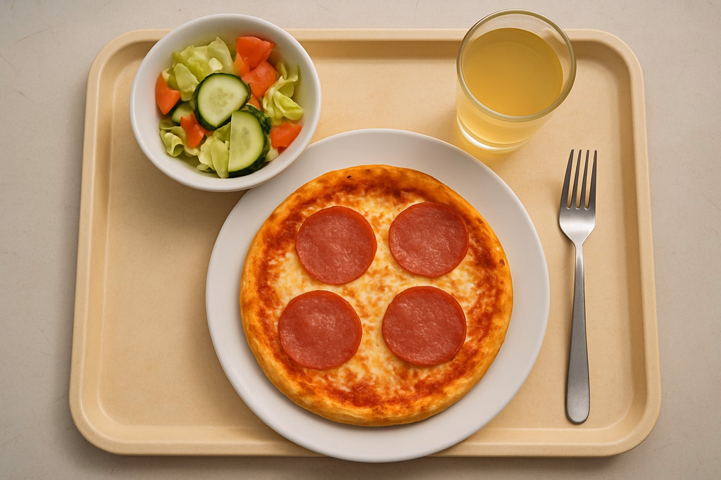 Pizza "Salami" (AI Generated)