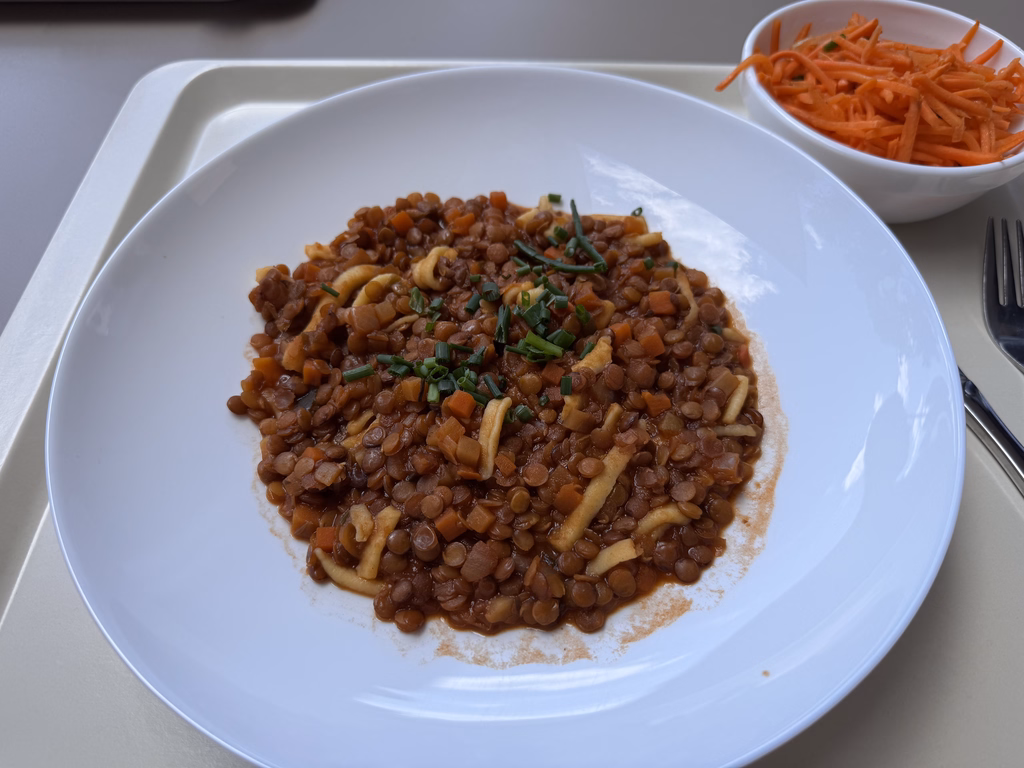 Schwäbischer Linseneintopf mit Spätzle - Image 1