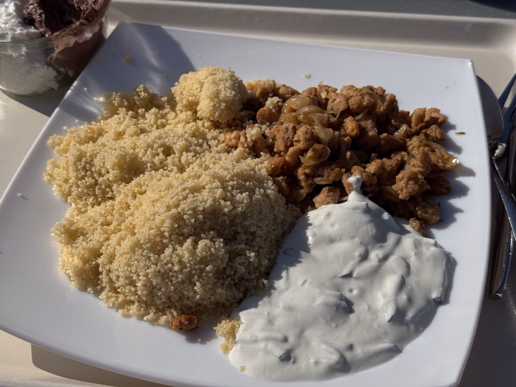 mensaVital: Sojagyros mit Tsatsiki und Couscous