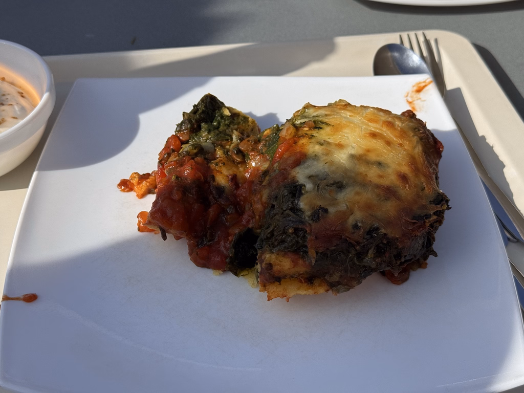 Polenta mit Spinat und Mozzarella - Image 2