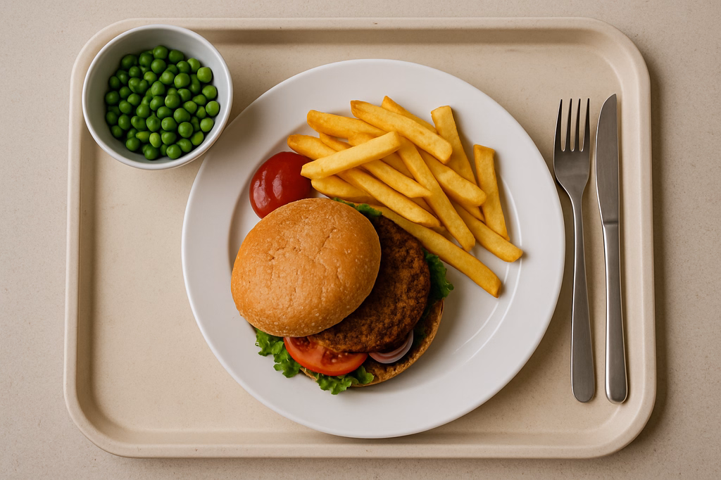 Veggie - Burger (AI Generated)