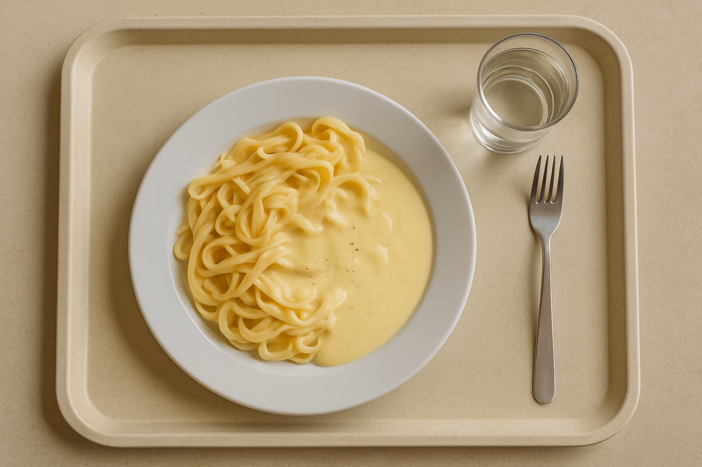 Tagliatelle mit Käsesoße (AI Generated)