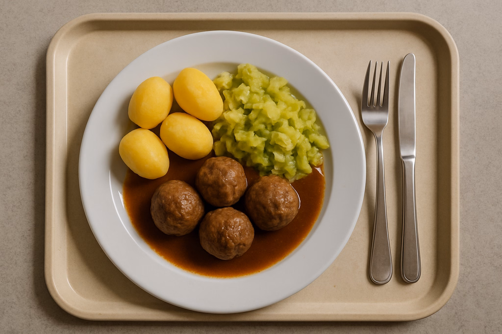 Fleischbällchen Bratenjus (AI Generated)