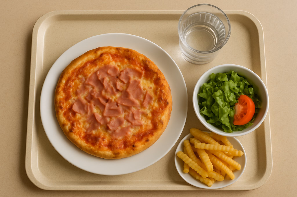 Pizza Schinken (AI Generated)