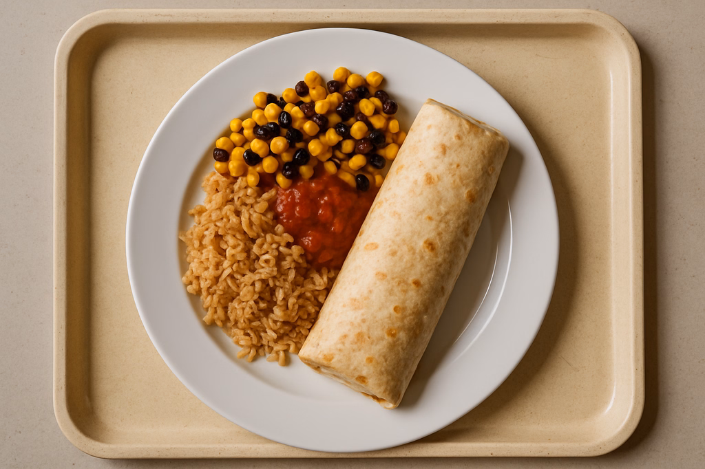 Veganer Chipotle Burrito (AI Generated)