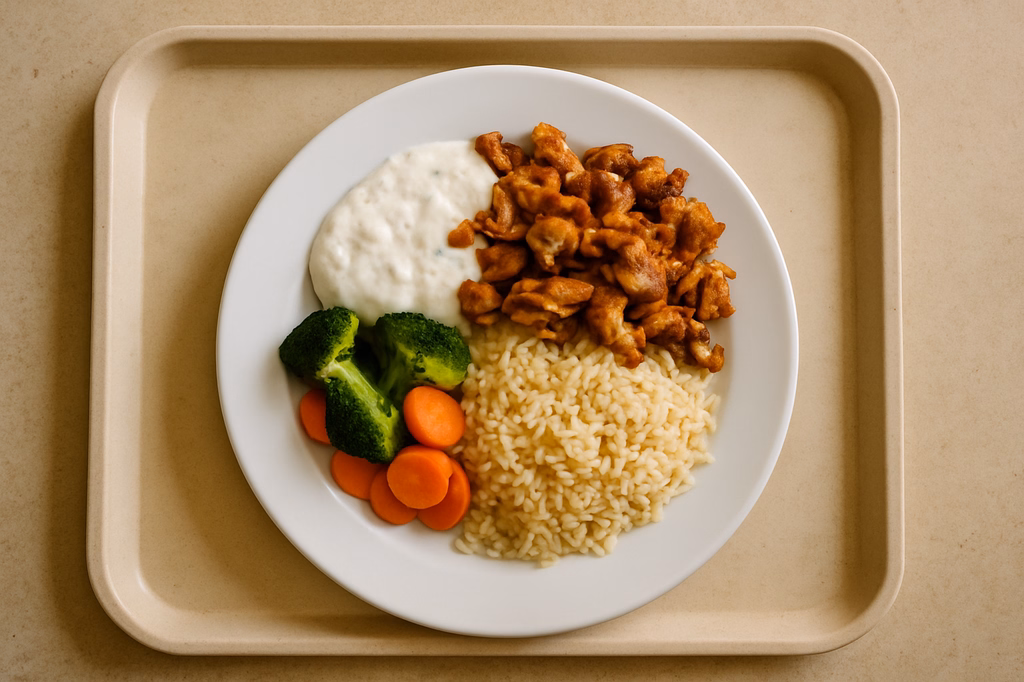 Hähnchen Kebab mit Tsatsiki (AI Generated)