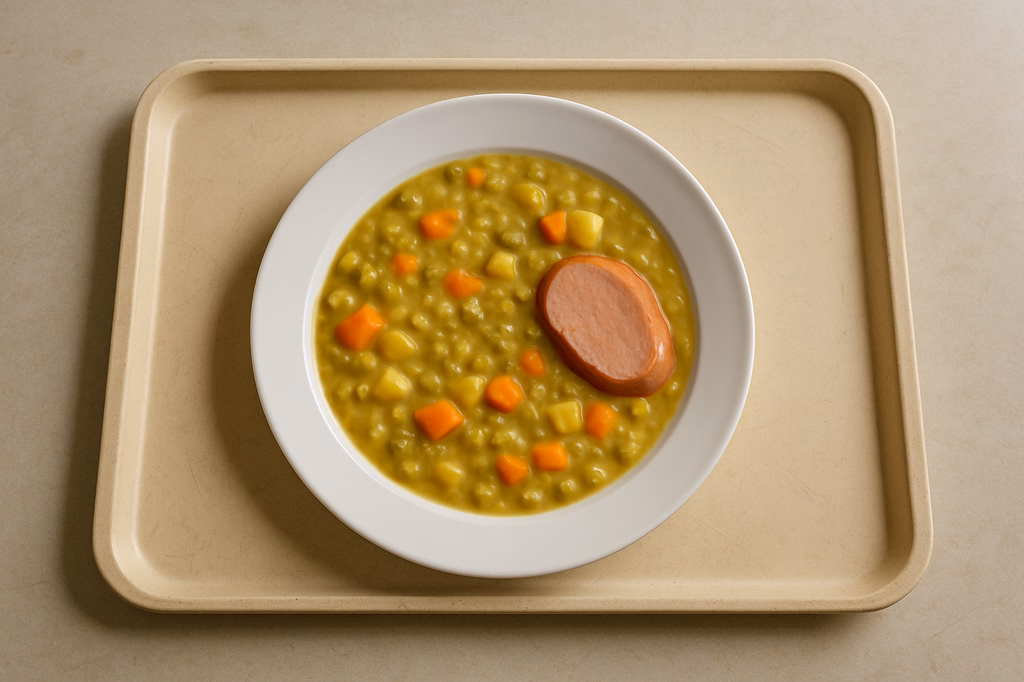Erbsensuppe mit Wurzelgemüse (AI Generated)