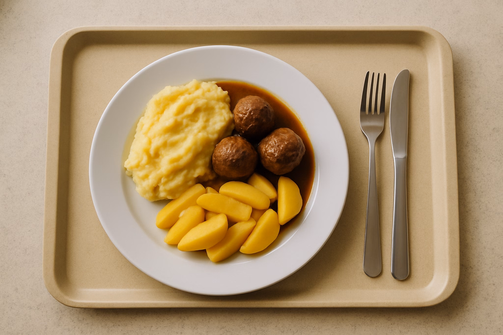 Fleischbällchen mit Bratenjus (AI Generated)