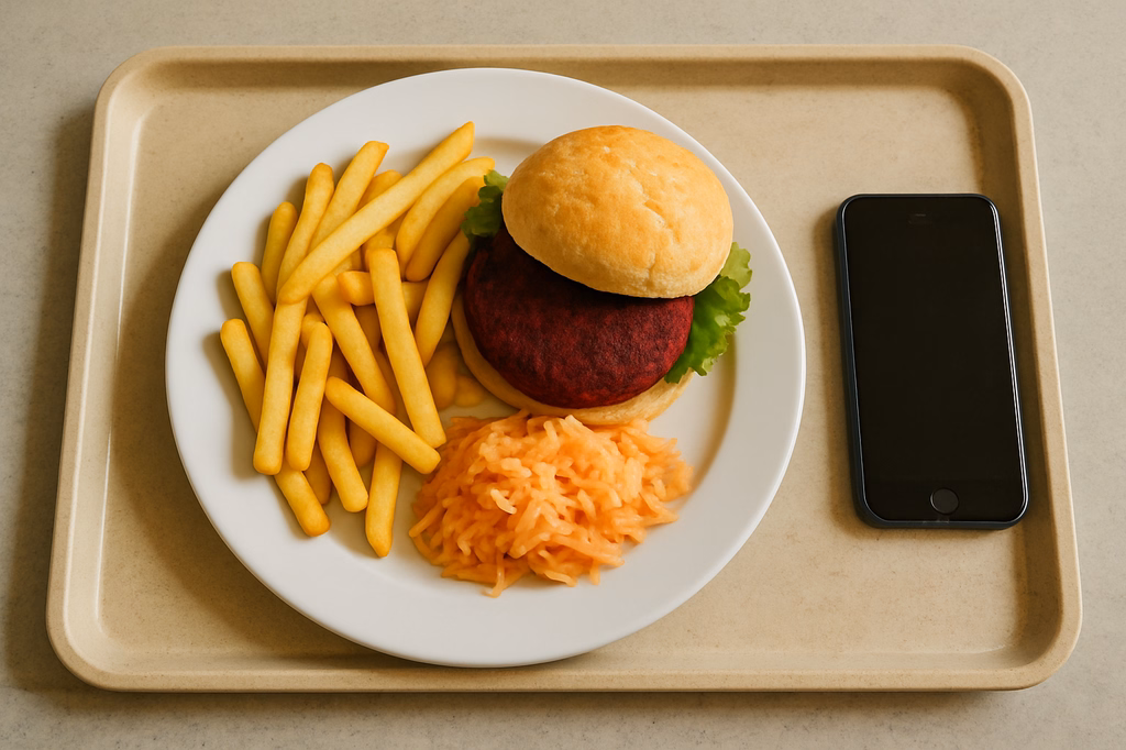 Veganer Rote Bete Burger (AI Generated)