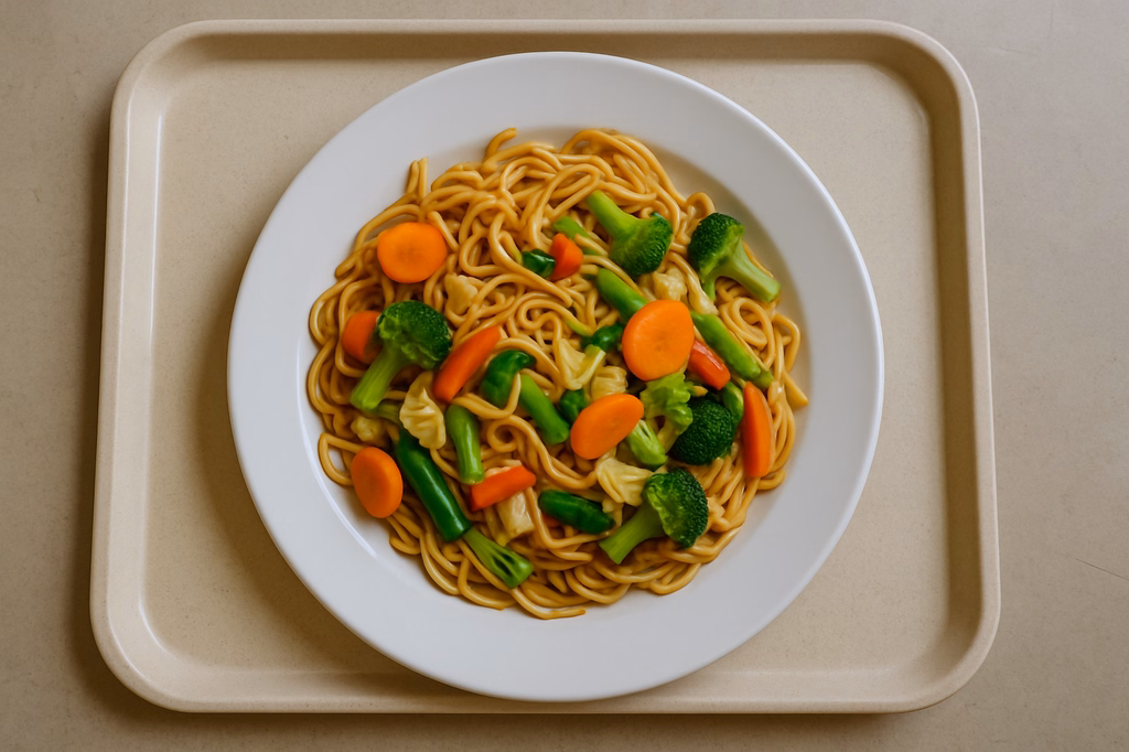 Gebratene Mie - Nudel mit frischem Gemüse (AI Generated)