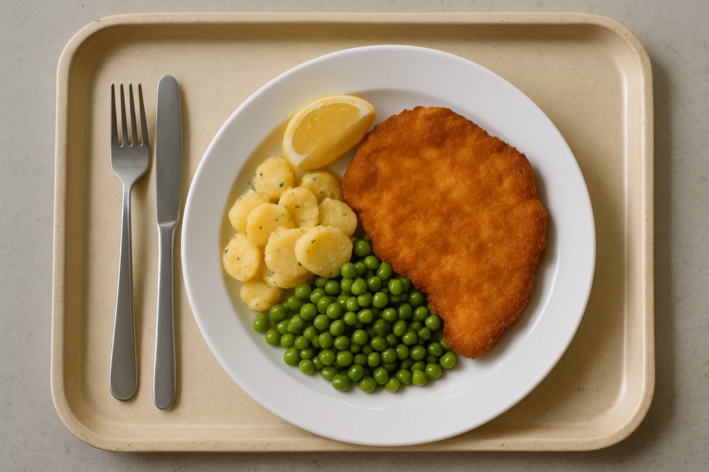 Hähnchenschnitzel "Wiener Art" (AI Generated)