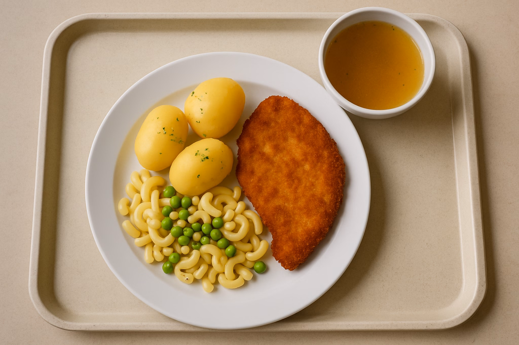 Paniertes Putenschnitzel (AI Generated)