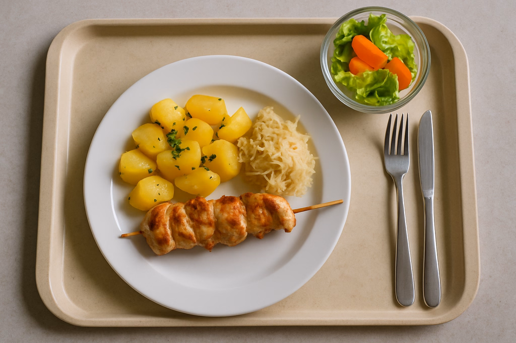 Hähnchenfiletspieß (AI Generated)
