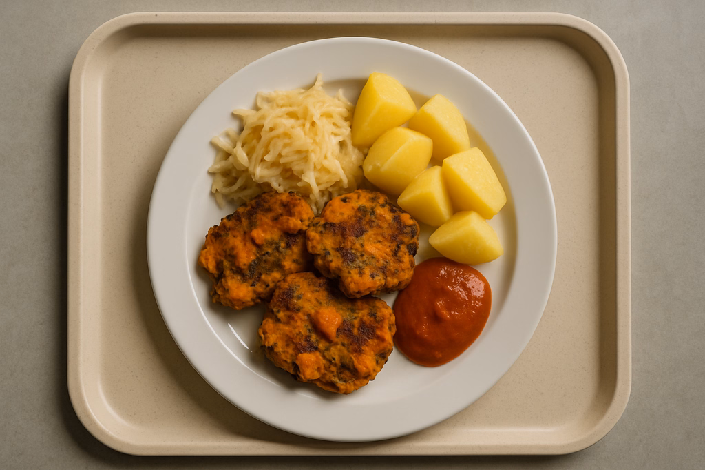 Kürbis - Chiasamenröstling mit Schaschlikdip (AI Generated)