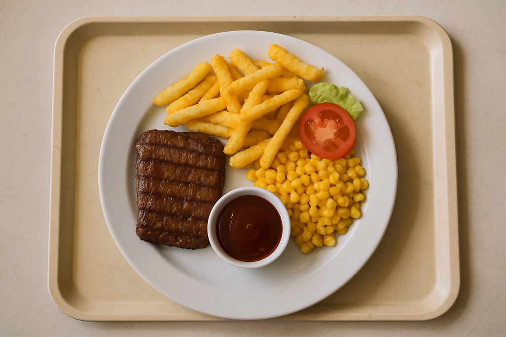 Rib " Style " mit Barbeque Dip (AI Generated)