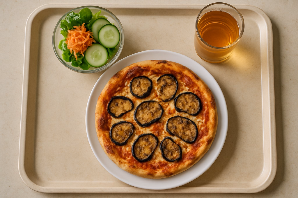 Pizza "Melanzane" - Blech 26 cm Ø (AI Generated)