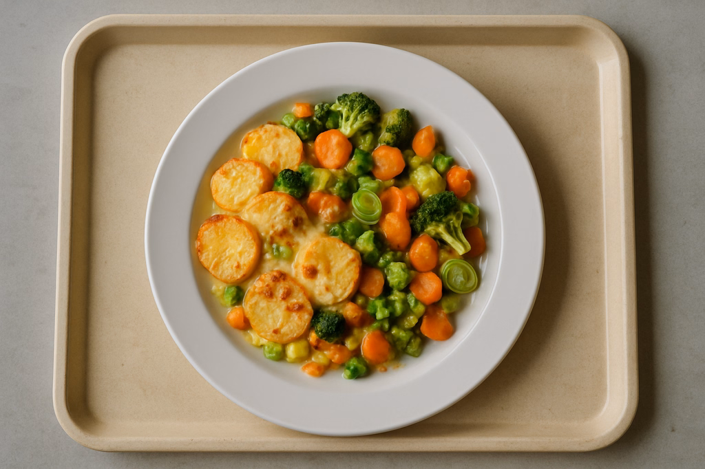 Kartoffel Gemüsegratin (AI Generated)