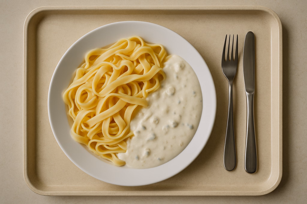 Tagliatelle mit Gorgonzolasoße (AI Generated)