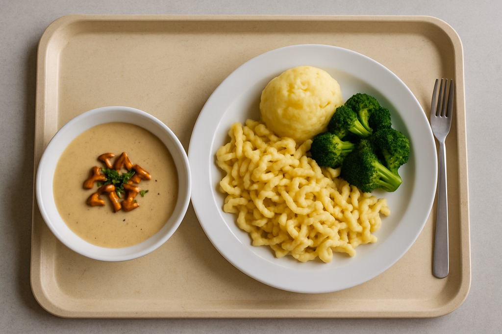 Cremesuppe von frischen Pfifferlingen (AI Generated)