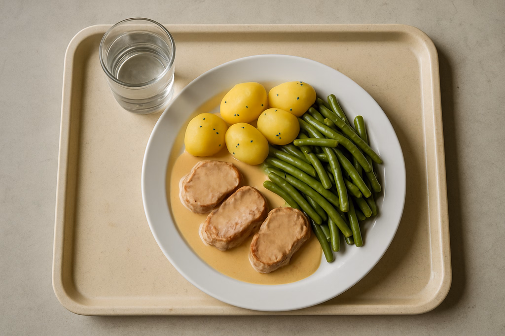 Schweinelendchen mit Rahmsoße (AI Generated)