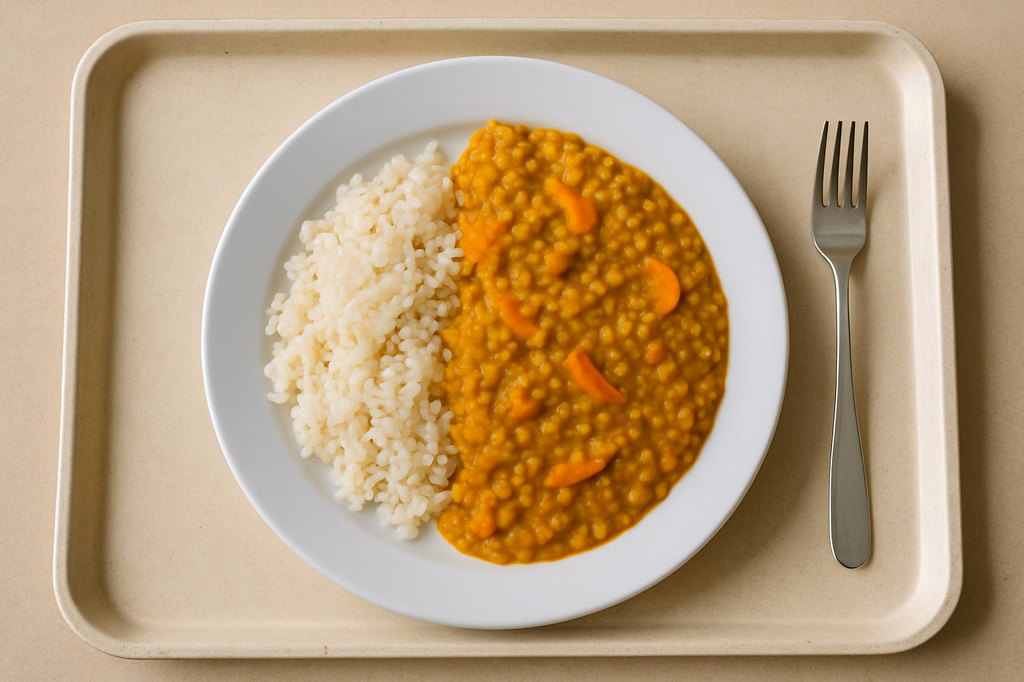 Veganes Linsen - Curry - Dal mit Karotten und Ingwer (AI Generated)