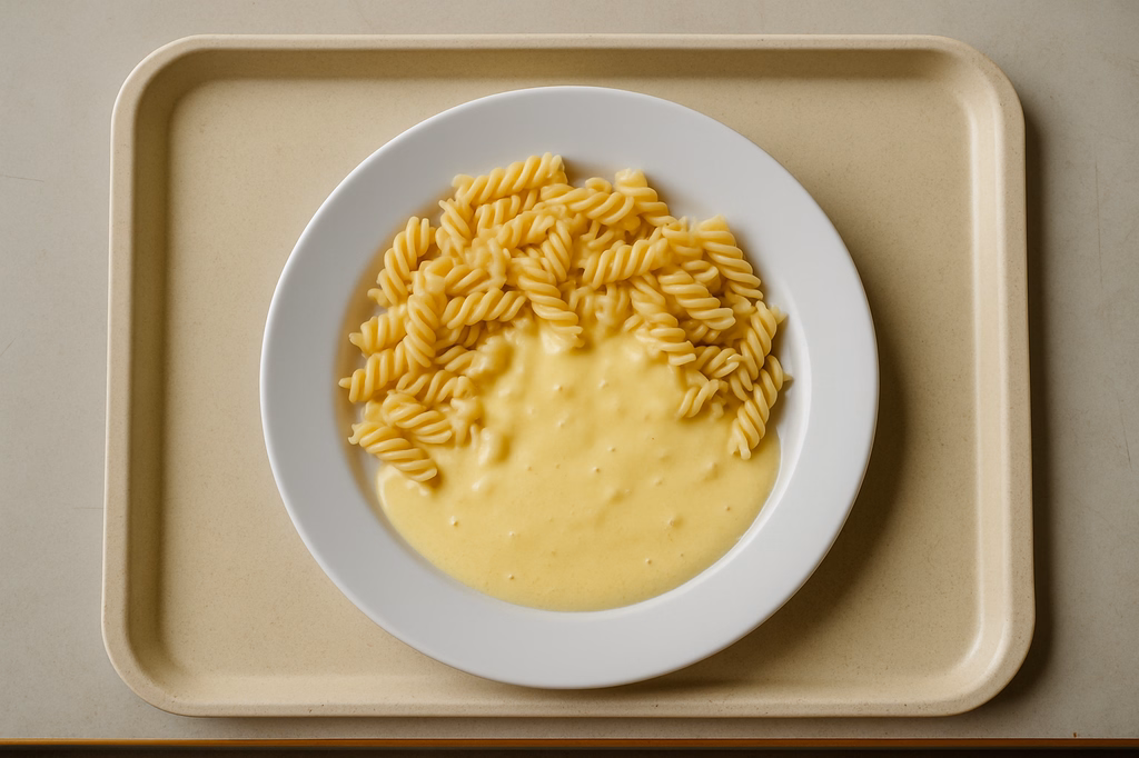 Pasta mit Bergkäsesoße (AI Generated)