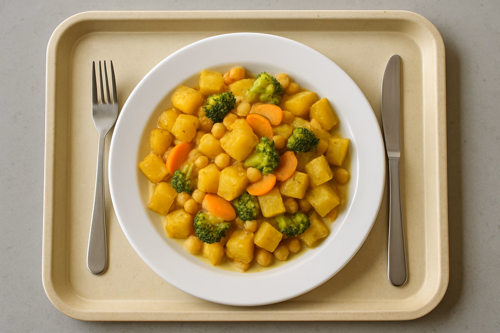 Kartoffel-Kokos-Pfanne (AI Generated)