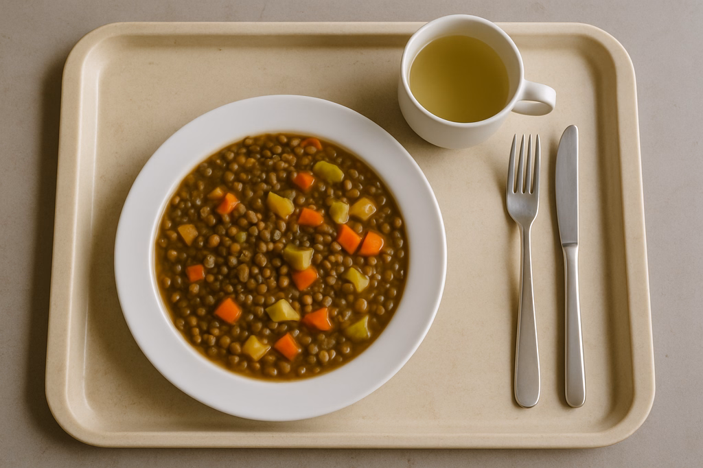 Linsensuppe mit Gemüse (AI Generated)