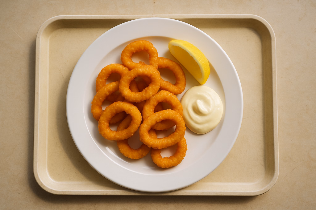 Calamaris mit Zitronen - Mayo (AI Generated)