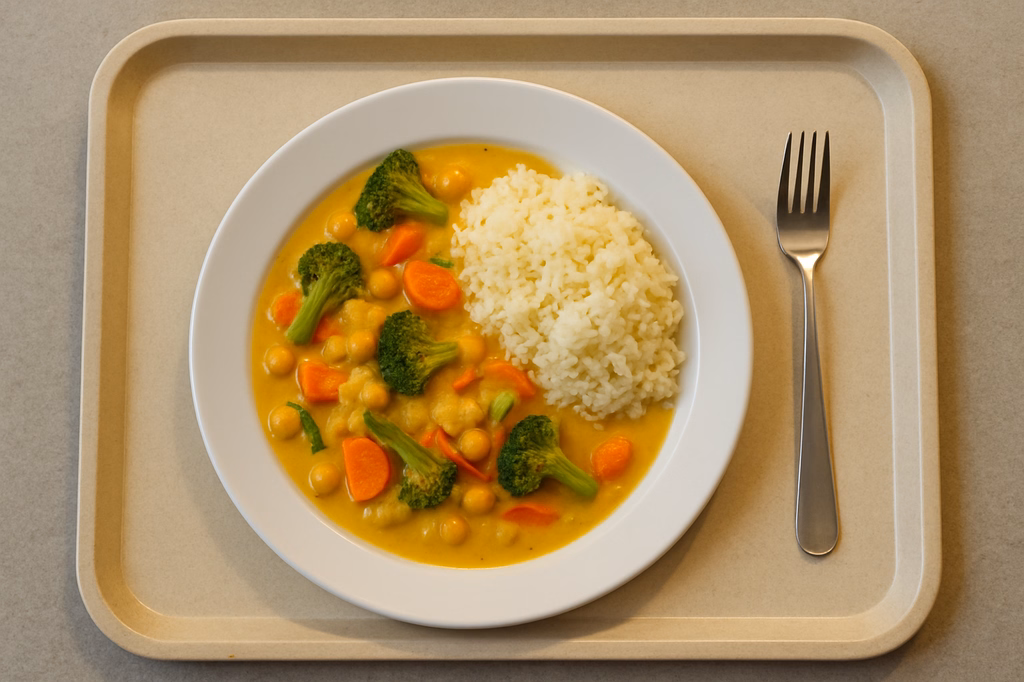 Kokos - Gemüsecurry "Thai - Style" (AI Generated)