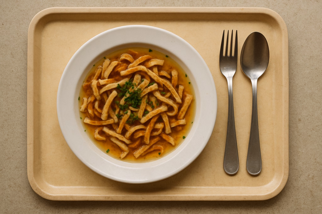 Fränkische "Flädlesuppe" (AI Generated)