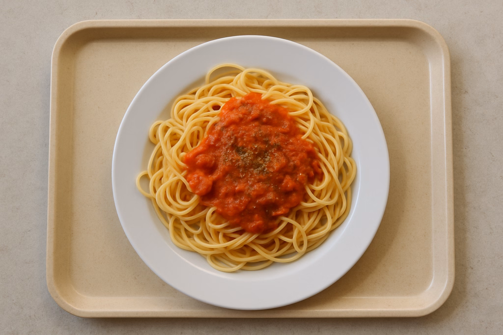 Spaghetti "Arrabbiata" - Vegan möglich (AI Generated)