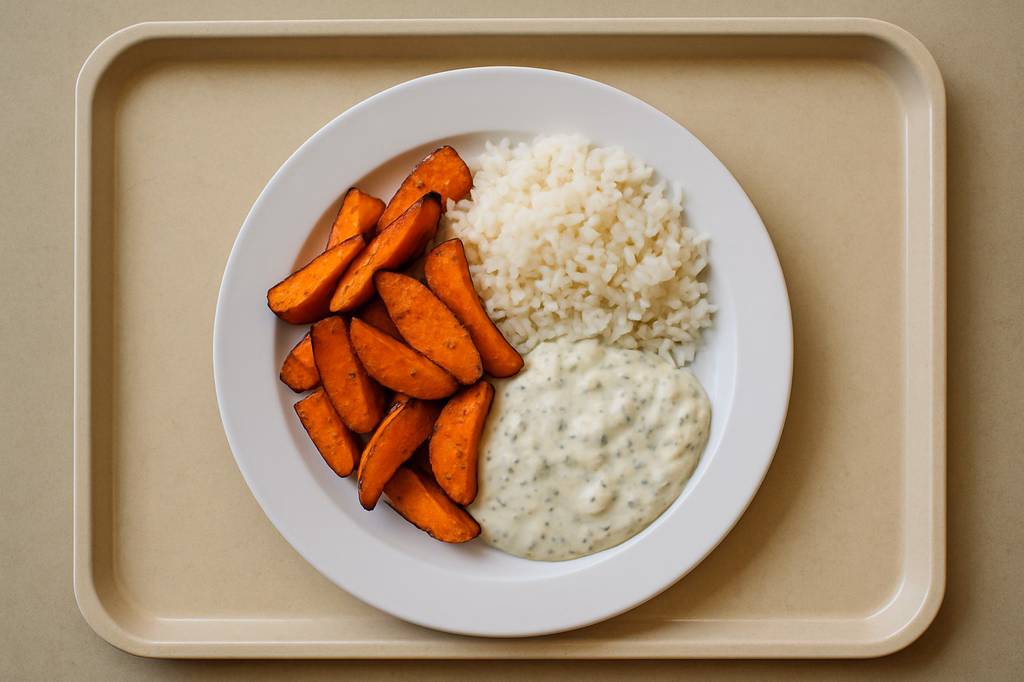 Gebackene Süßkartoffeln (AI Generated)