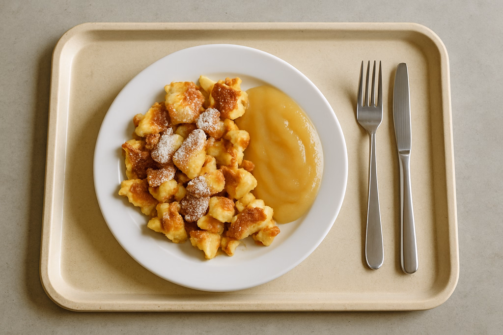 Kaiserschmarrn mit Apfelmus (AI Generated)