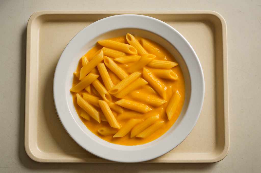 Pasta an Kürbiscremesoße (AI Generated)