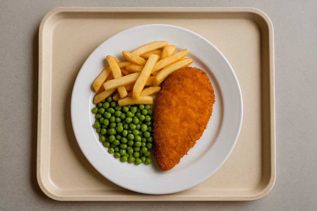 Hähnchenbrustfilet im Panko - Mantel (AI Generated)