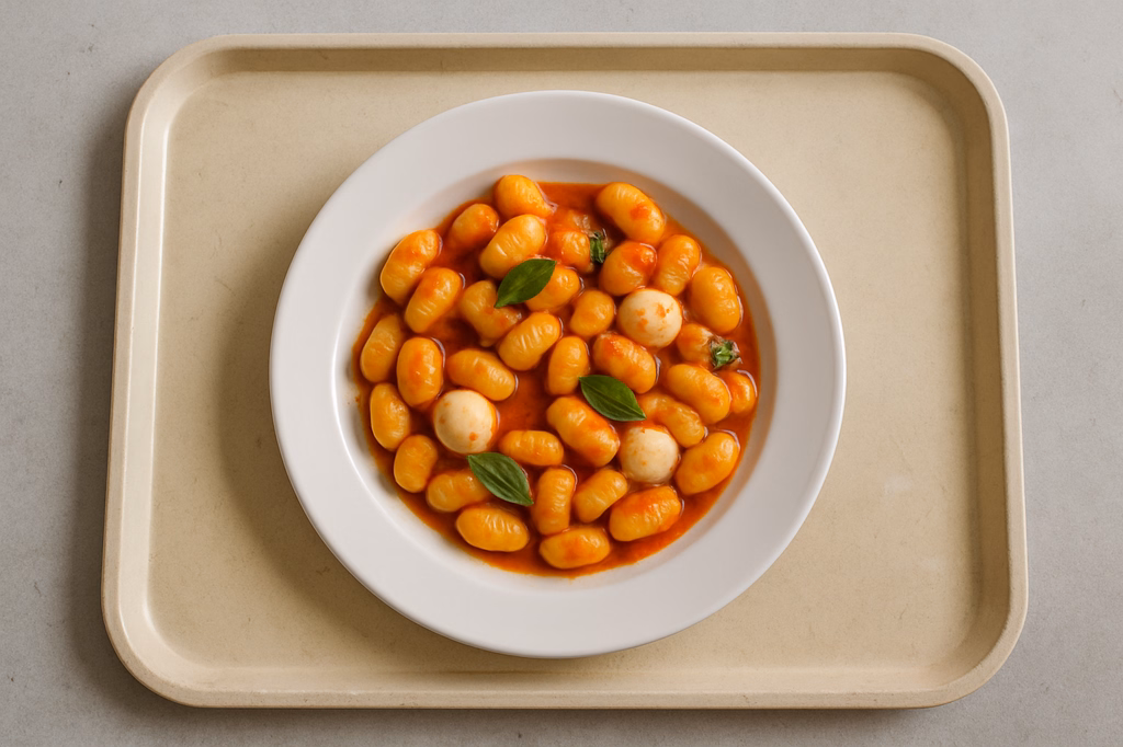 Gnocchi "Caprese" (AI Generated)