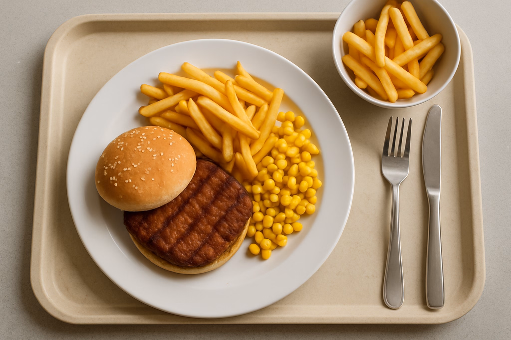 Campus Burger "Rib Style" (AI Generated)